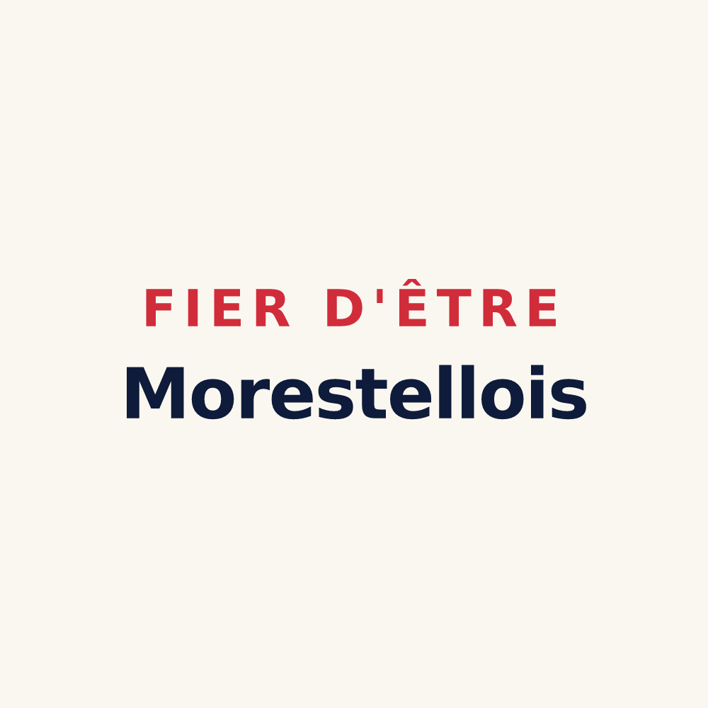Tasse « Fier d'être Morestellois » — design pour Morestel