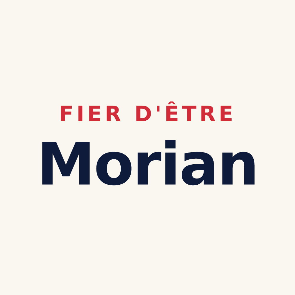 Tasse « Fier d'être Morian » — design pour Moriat