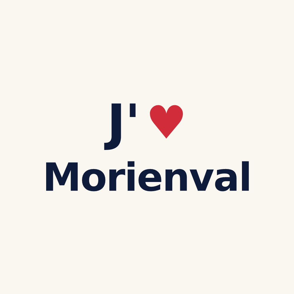 Tasse personnalisée Morienval — design J'aime Morienval