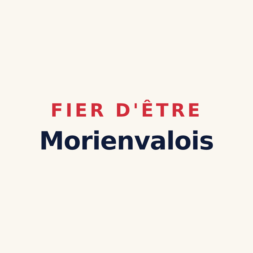 Tasse « Fier d'être Morienvalois » — design pour Morienval