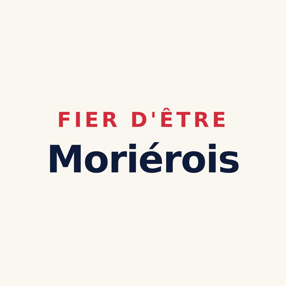 Tasse « Fier d'être Moriérois » — design pour Morières-lès-Avignon