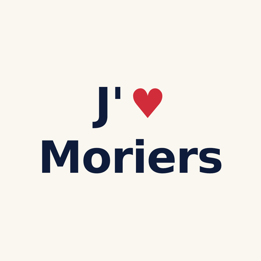 Tasse personnalisée Moriers — design J'aime Moriers