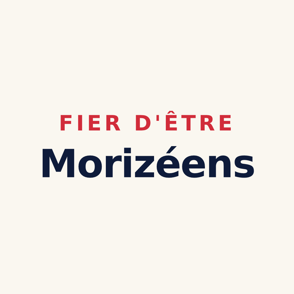 Tasse « Fier d'être Morizéens » — design pour Morizès