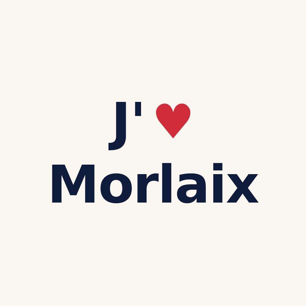 Tasse personnalisée Morlaix — design J'aime Morlaix