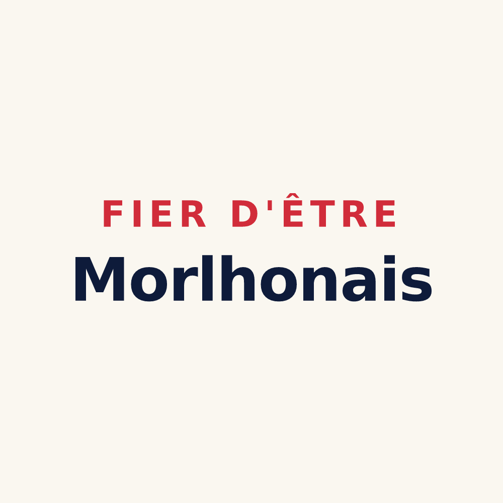 Tasse « Fier d'être Morlhonais » — design pour Morlhon-le-Haut