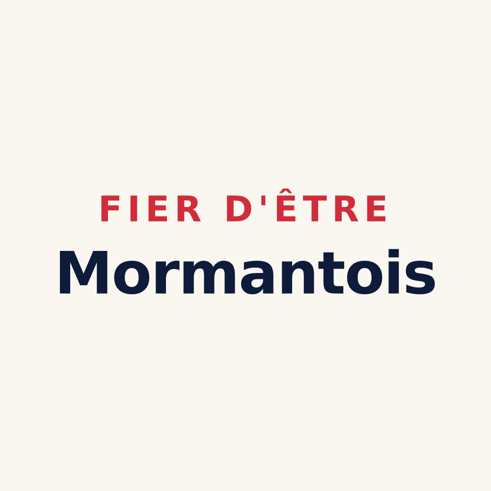 Tasse « Fier d'être Mormantois » — design pour Mormant-sur-Vernisson