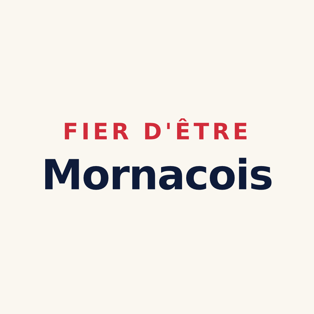 Tasse « Fier d'être Mornacois » — design pour Mornac
