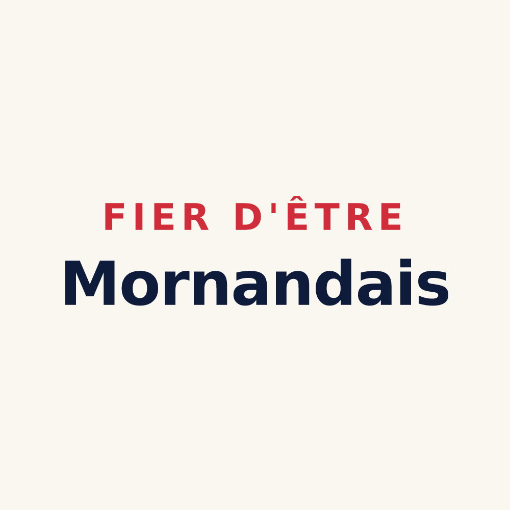 Tasse « Fier d'être Mornandais » — design pour Mornand-en-Forez