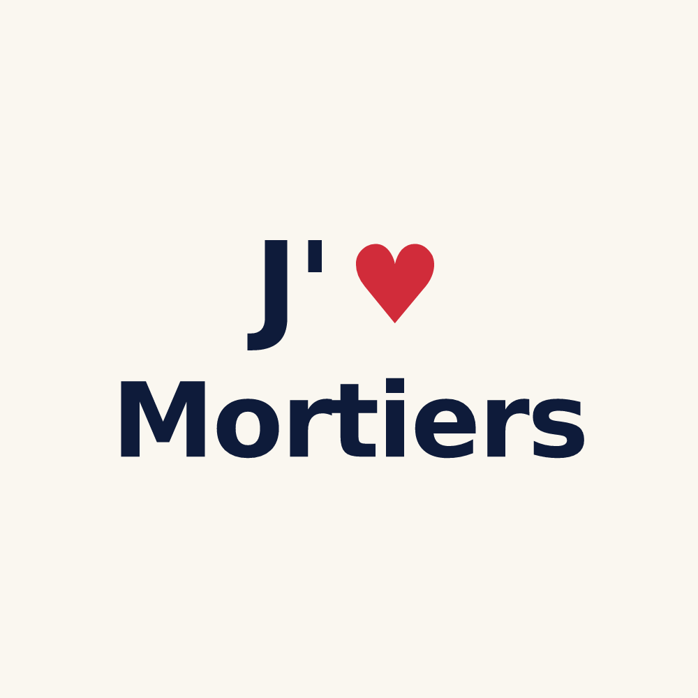 Tasse personnalisée Mortiers — design J'aime Mortiers