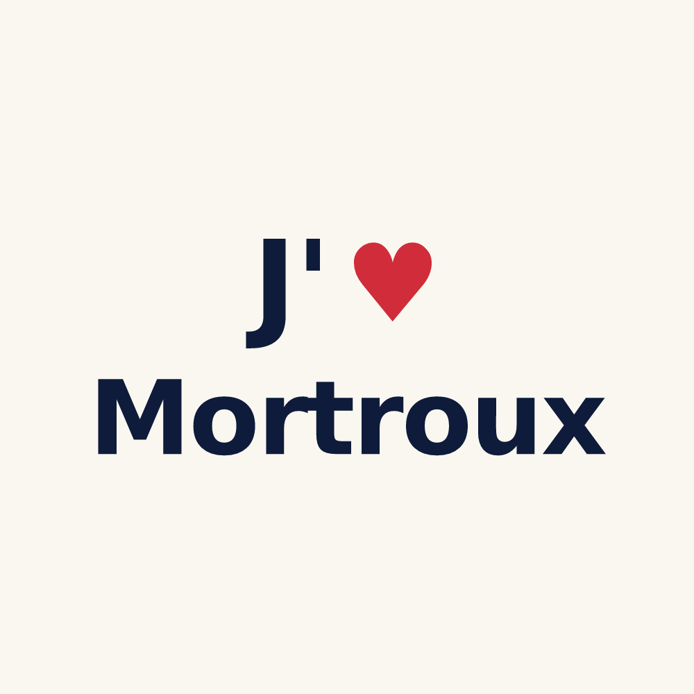 Tasse personnalisée Mortroux — design J'aime Mortroux