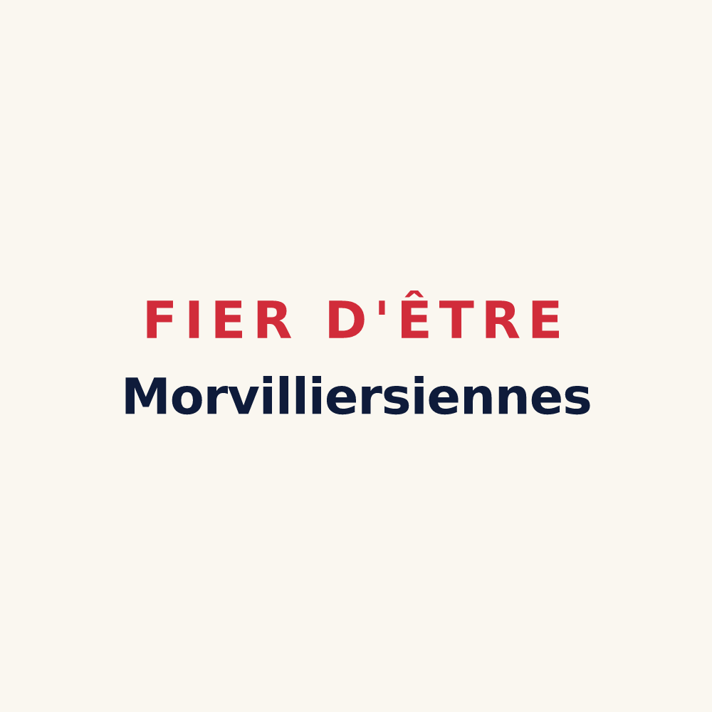 Tasse « Fier d'être Morvilliersiennes » — design pour Morvilliers
