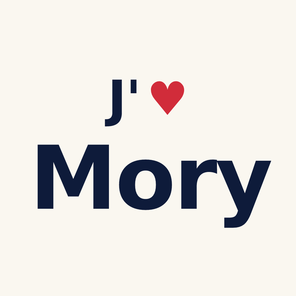 Tasse personnalisée Mory — design J'aime Mory