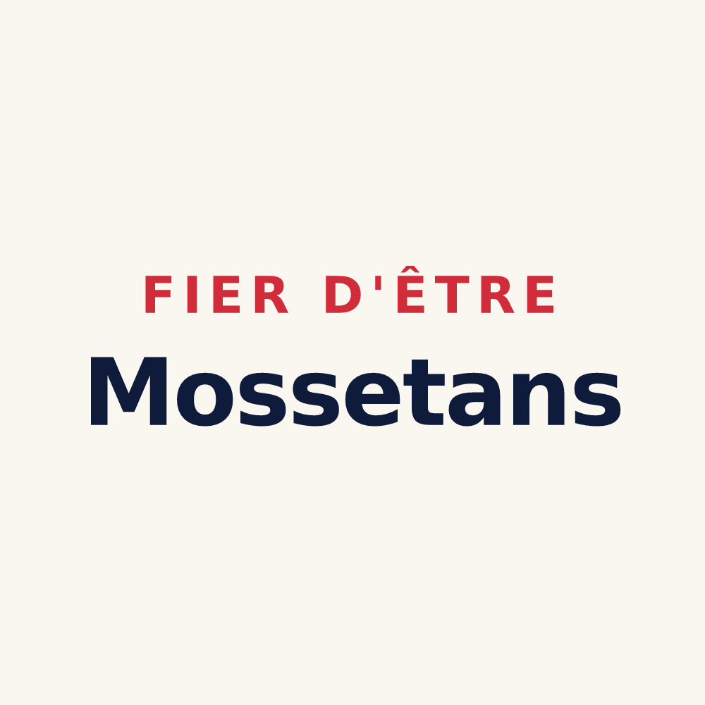 Tasse « Fier d'être Mossetans » — design pour Mosset