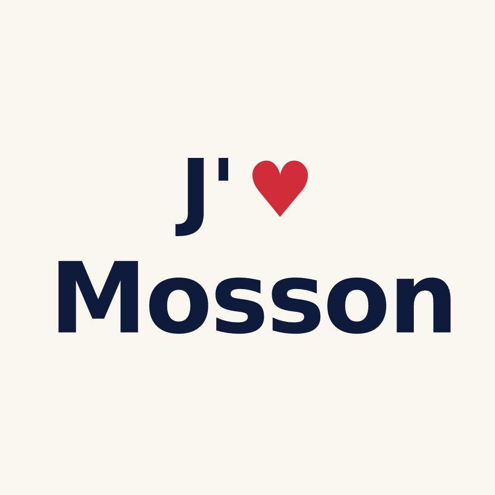 Tasse personnalisée Mosson — design J'aime Mosson