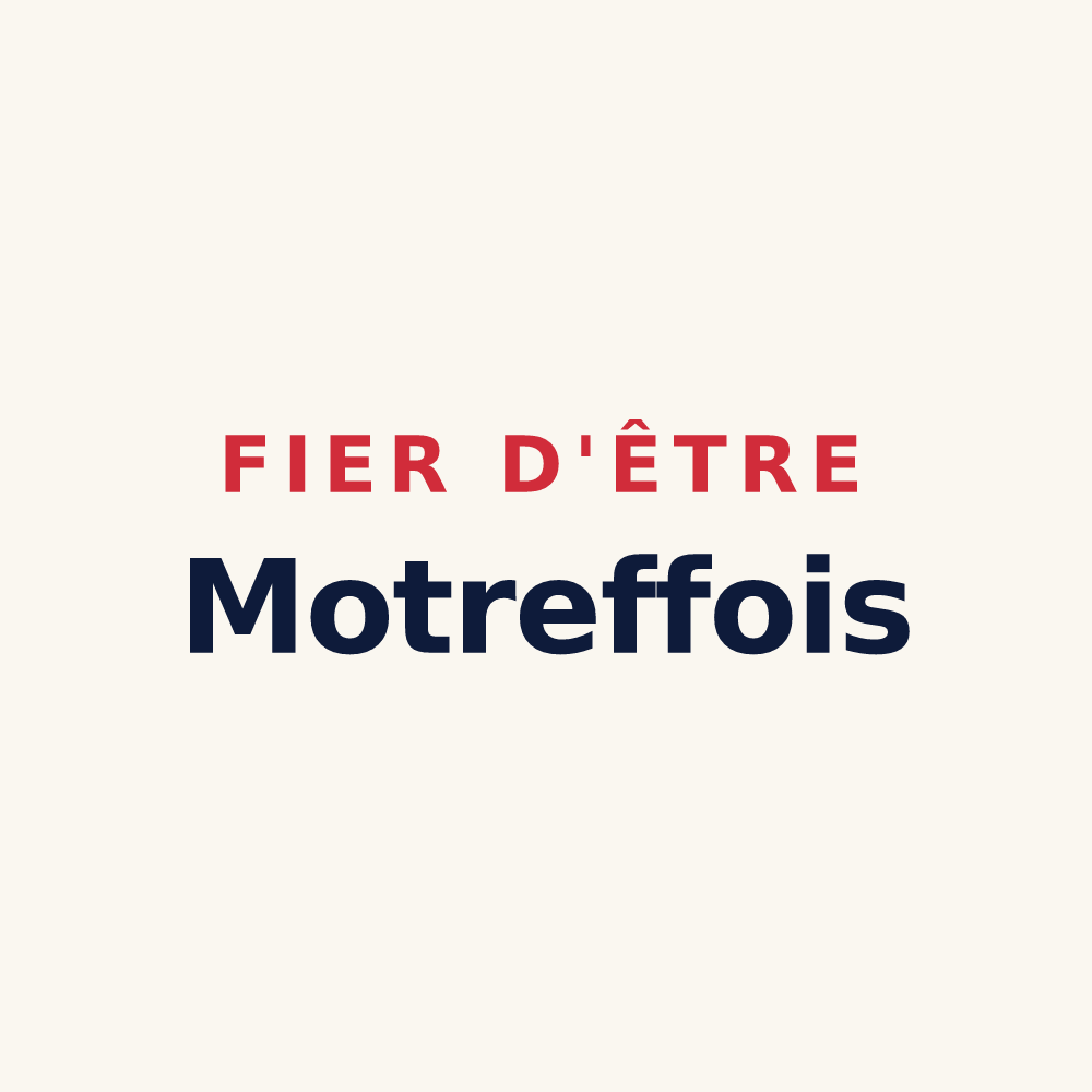 Tasse « Fier d'être Motreffois » — design pour Motreff