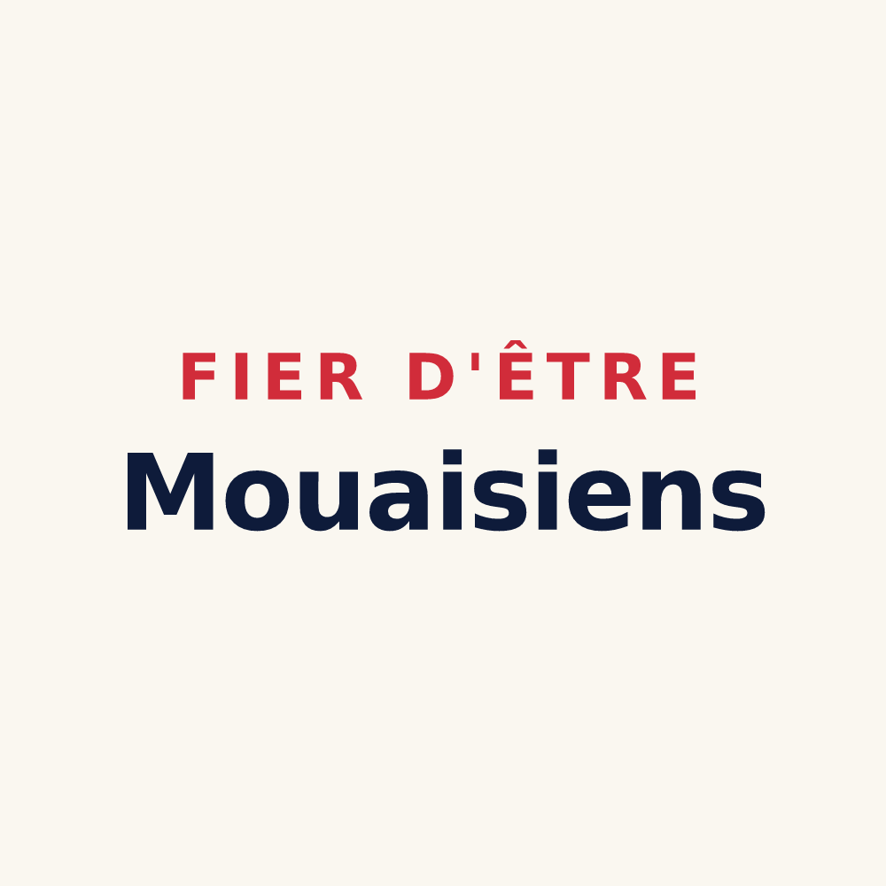 Tasse « Fier d'être Mouaisiens » — design pour Mouais