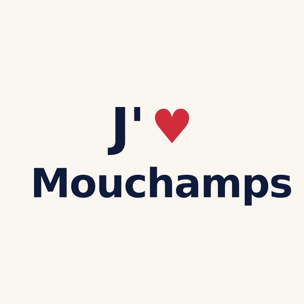 Tasse personnalisée Mouchamps — design J'aime Mouchamps