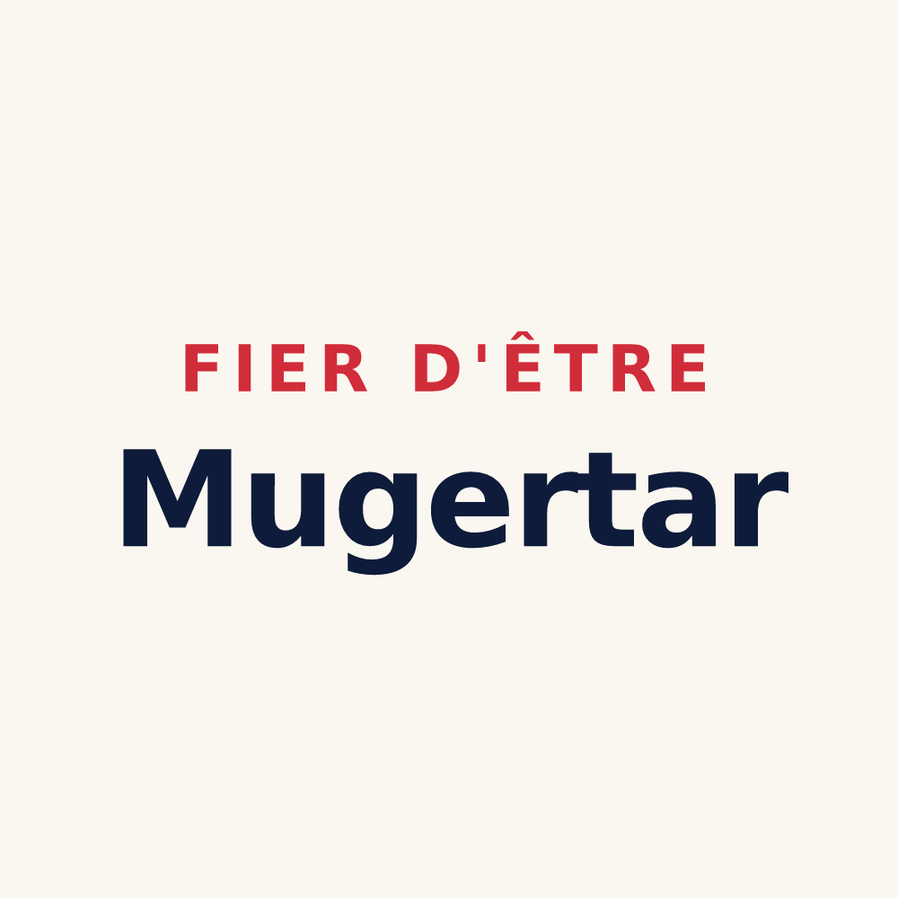 Tasse « Fier d'être Mugertar » — design pour Mouguerre
