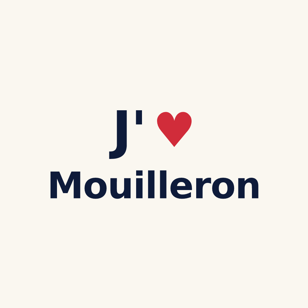 Tasse personnalisée Mouilleron — design J'aime Mouilleron