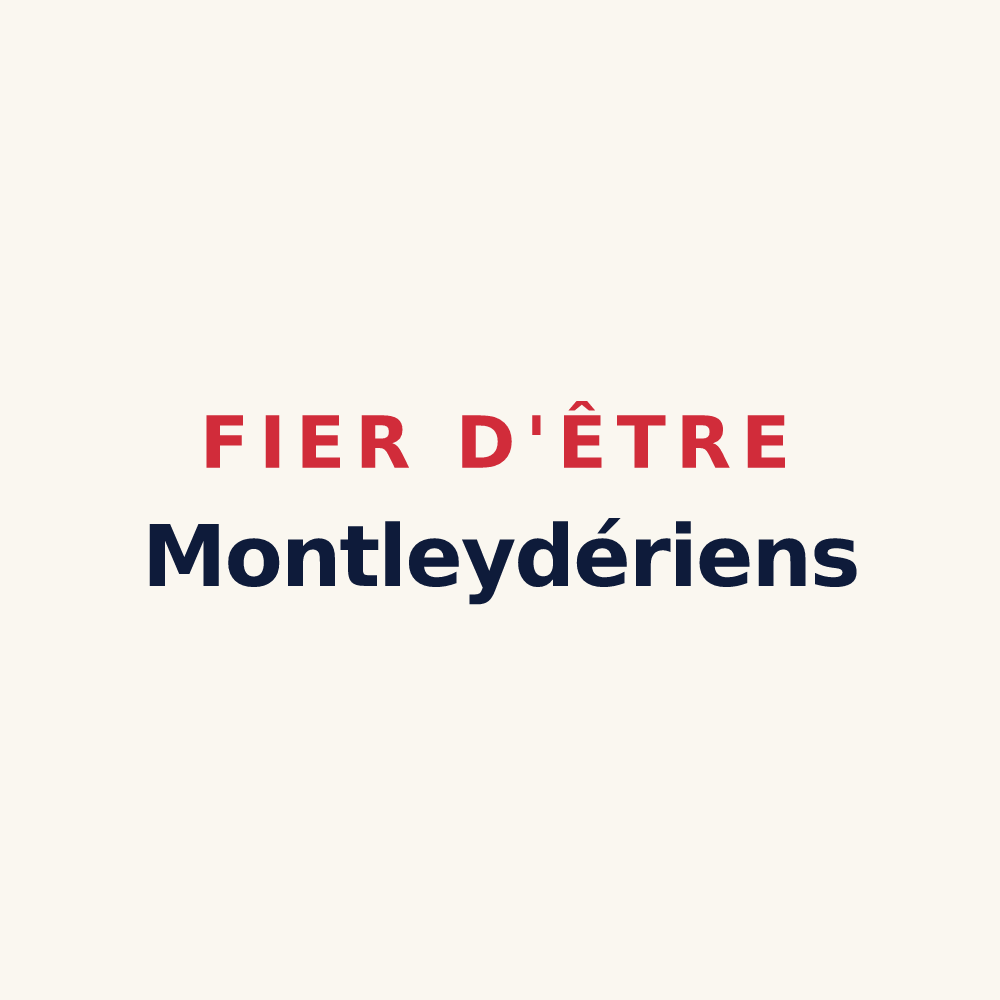 Tasse « Fier d'être Montleydériens » — design pour Mouleydier