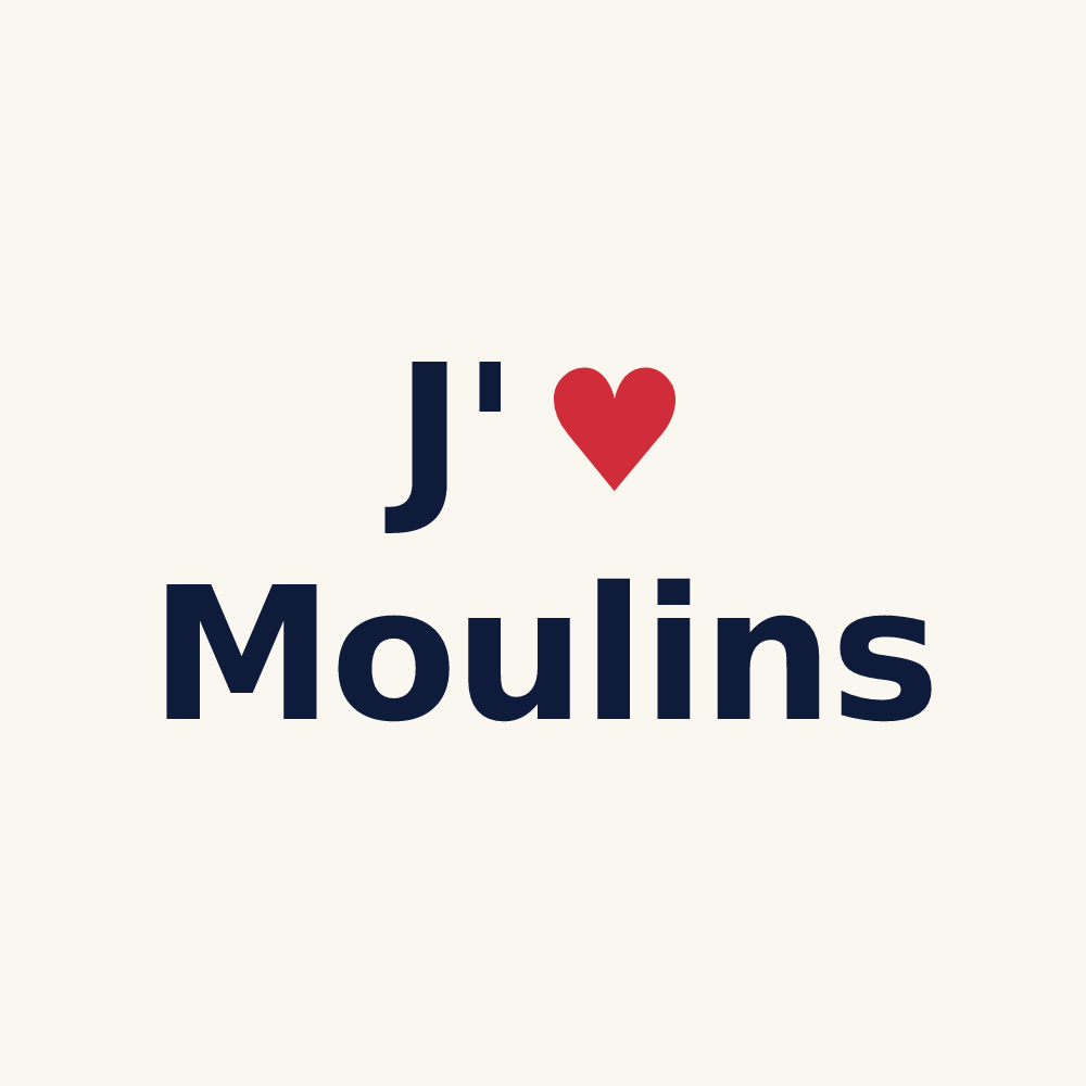 Tasse personnalisée Moulins — design J'aime Moulins