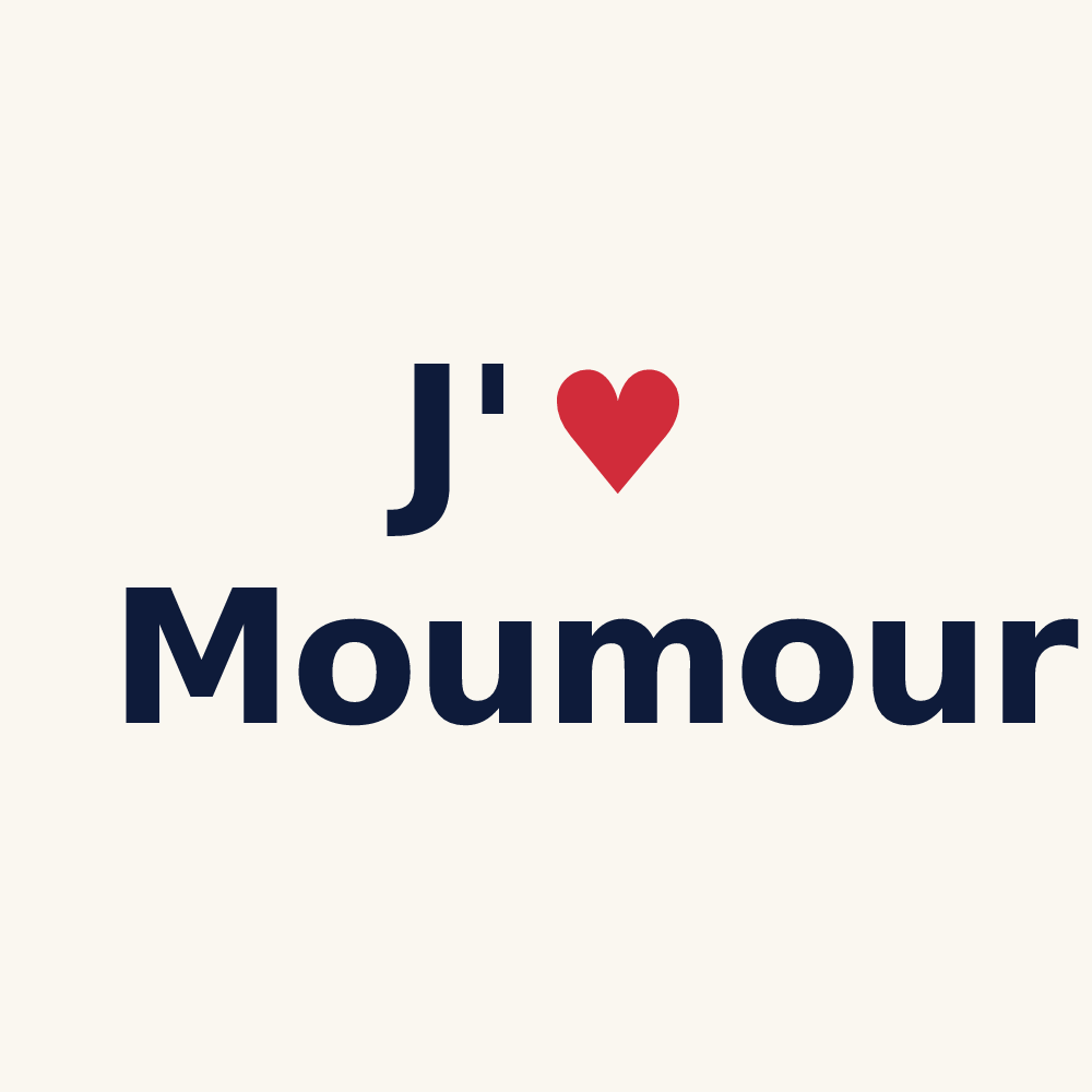 Tasse personnalisée Moumour — design J'aime Moumour