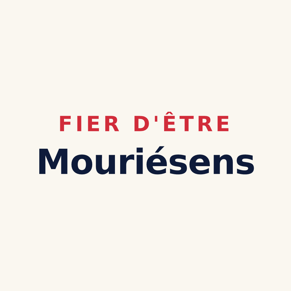 Tasse « Fier d'être Mouriésens » — design pour Mouriès