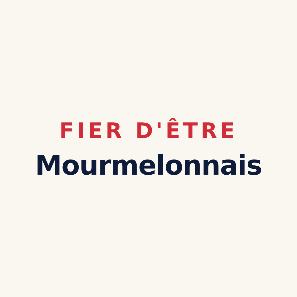 Tasse « Fier d'être Mourmelonnais » — design pour Mourmelon-le-Grand