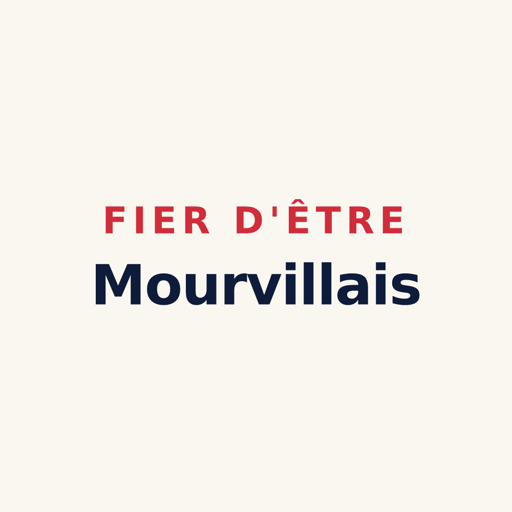 Tasse « Fier d'être Mourvillais » — design pour Mourvilles-Basses