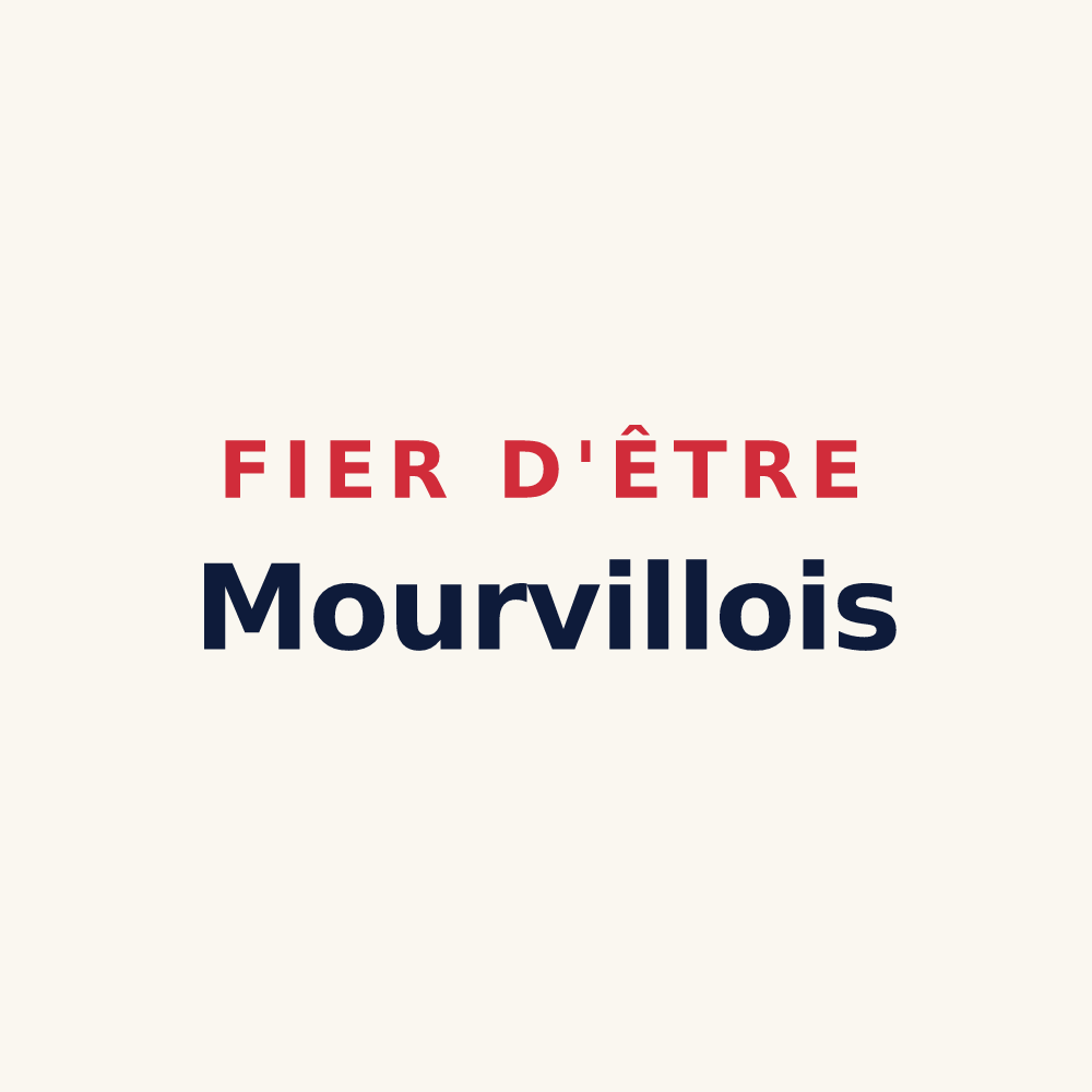 Tasse « Fier d'être Mourvillois » — design pour Mourvilles-Hautes