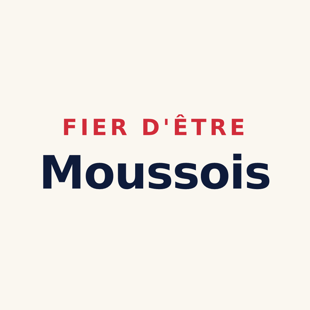 Tasse « Fier d'être Moussois » — design pour Mousseaux-sur-Seine