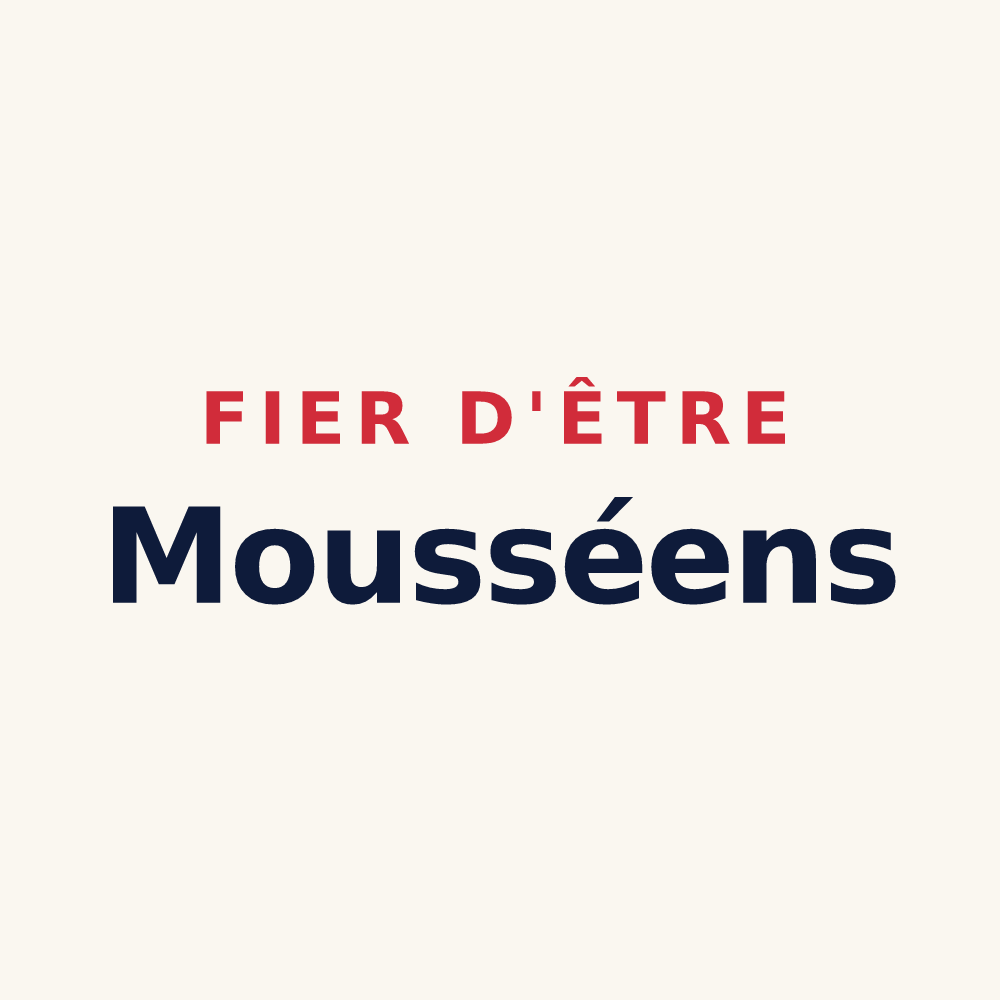 Tasse « Fier d'être Mousséens » — design pour Moussey