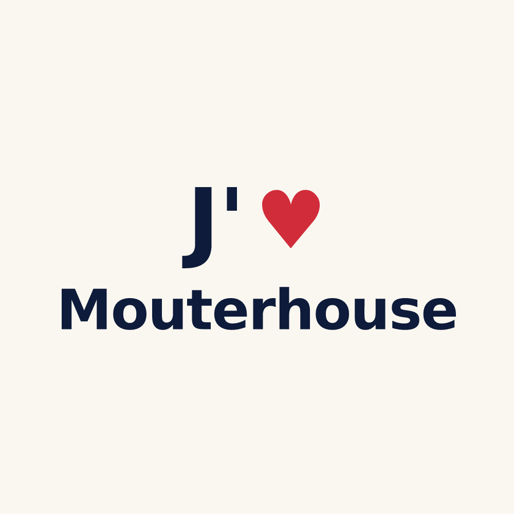 Tasse personnalisée Mouterhouse — design J'aime Mouterhouse