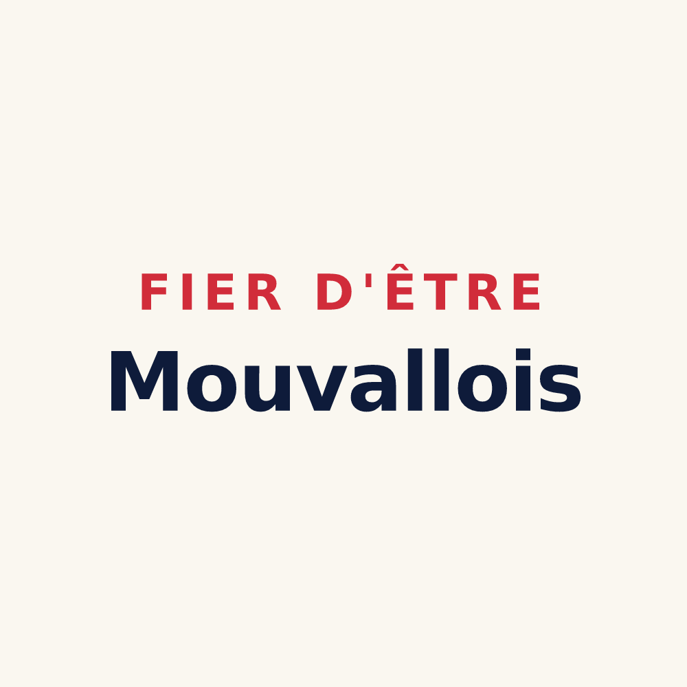 Tasse « Fier d'être Mouvallois » — design pour Mouvaux