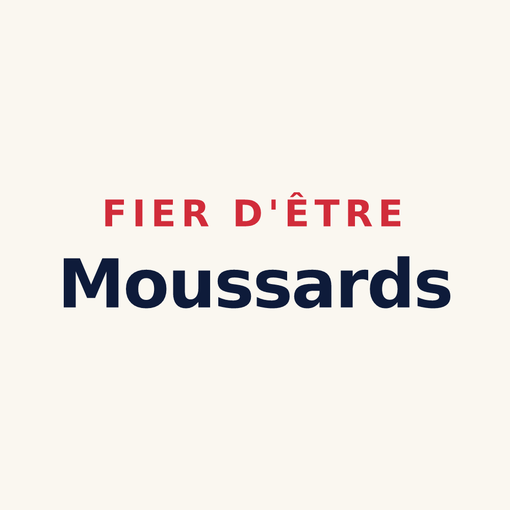 Tasse « Fier d'être Moussards » — design pour Mouxy