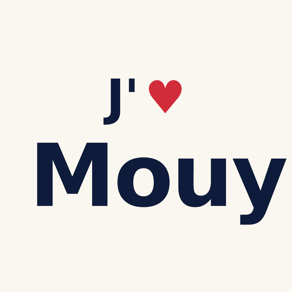 Tasse personnalisée Mouy — design J'aime Mouy