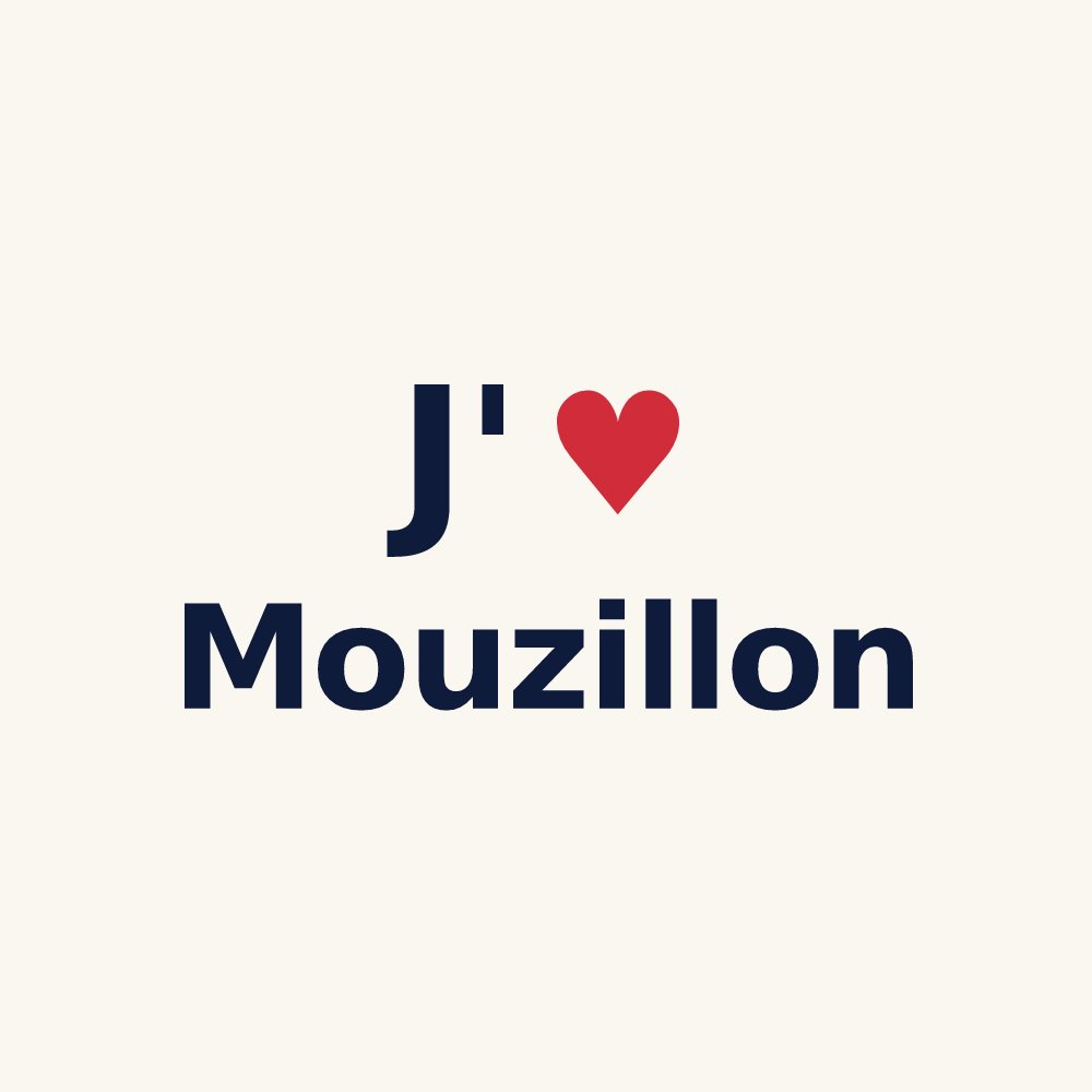 Tasse personnalisée Mouzillon — design J'aime Mouzillon