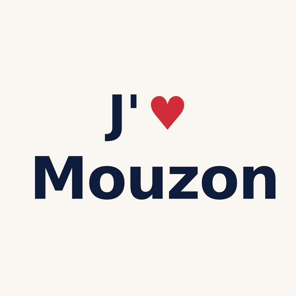 Tasse personnalisée Mouzon — design J'aime Mouzon