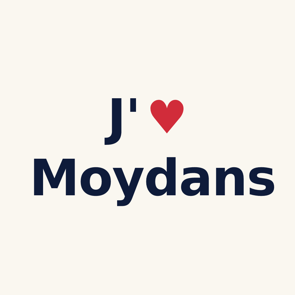Tasse personnalisée Moydans — design J'aime Moydans