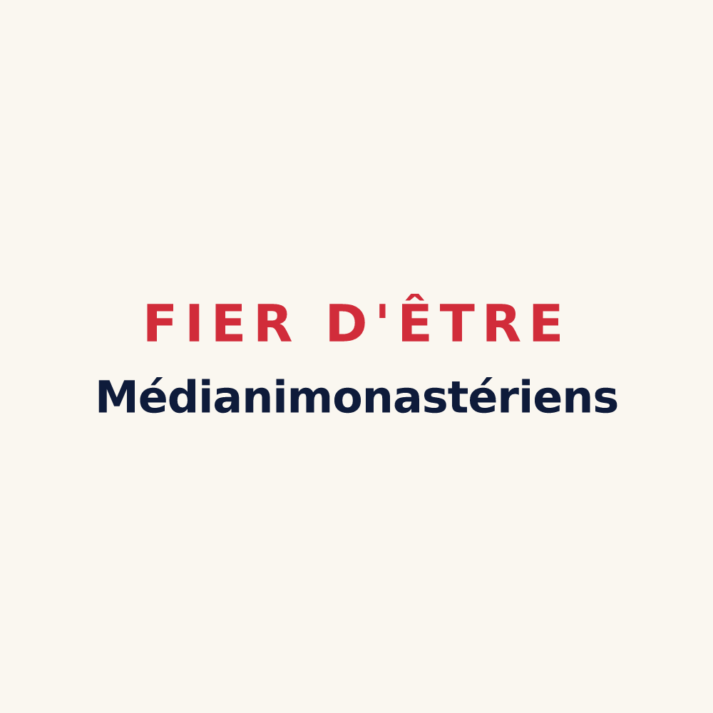 Tasse « Fier d'être Médianimonastériens » — design pour Moyenmoutier