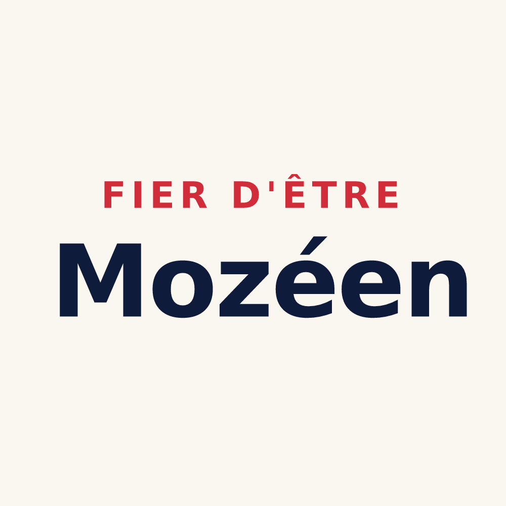Tasse « Fier d'être Mozéen » — design pour Mozé-sur-Louet