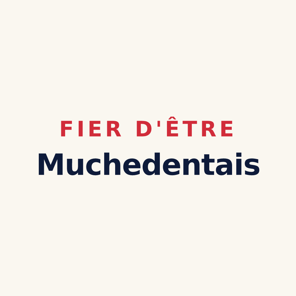 Tasse « Fier d'être Muchedentais » — design pour Muchedent