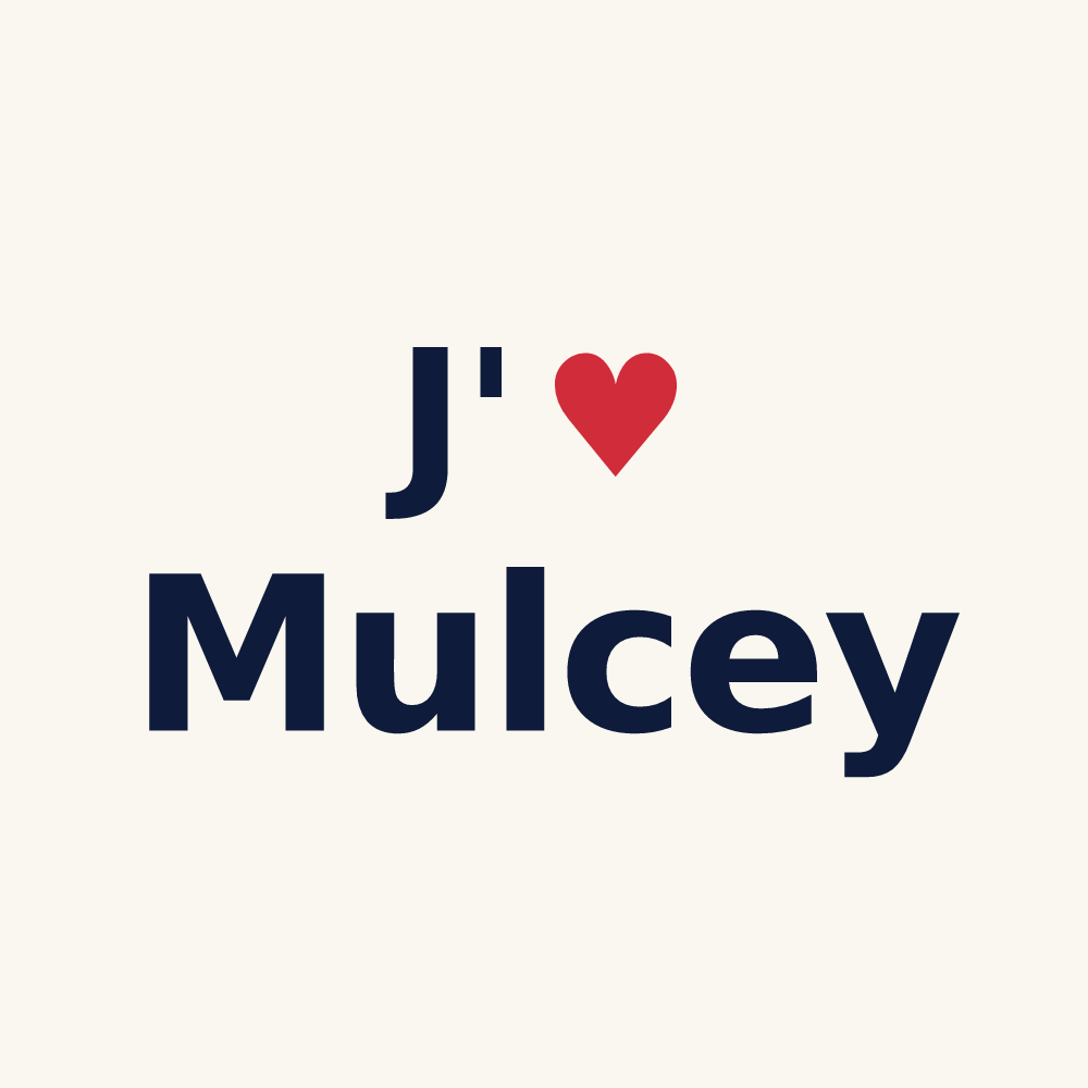 Tasse personnalisée Mulcey — design J'aime Mulcey