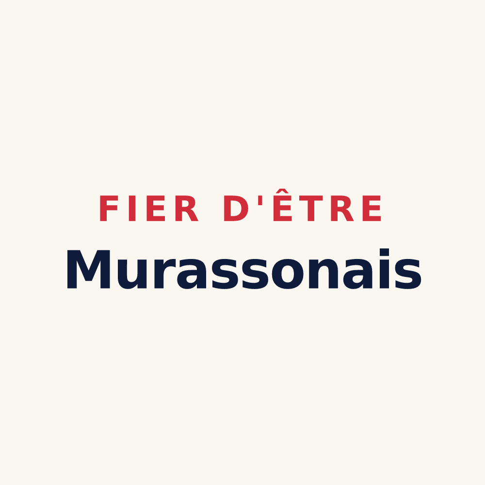 Tasse « Fier d'être Murassonais » — design pour Murasson