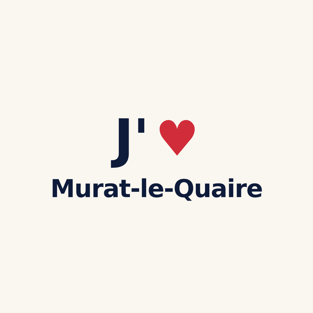 Tasse personnalisée Murat-le-Quaire — design J'aime Murat-le-Quaire