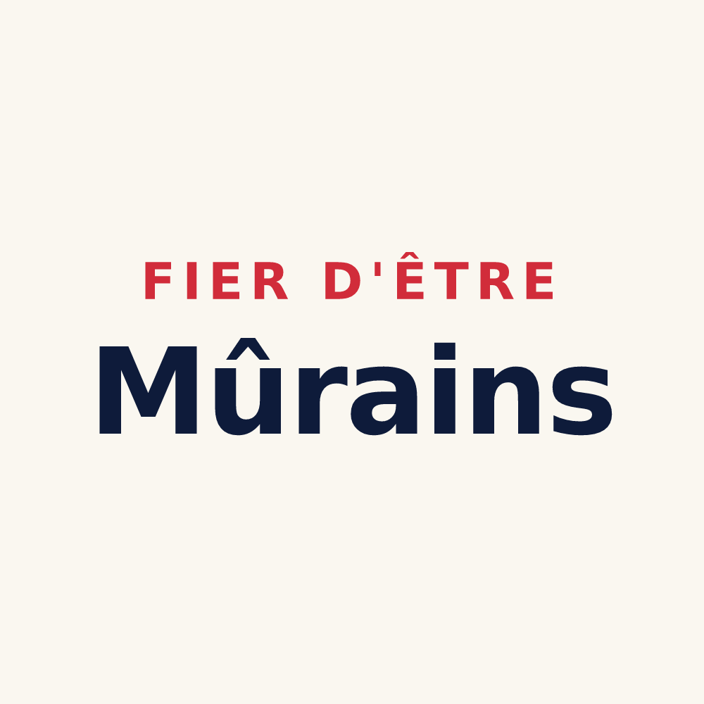 Tasse « Fier d'être Mûrains » — design pour Mûres
