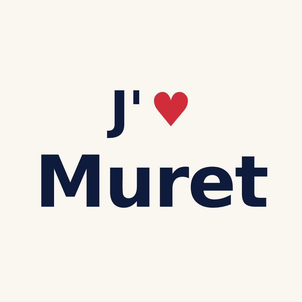 Tasse personnalisée Muret — design J'aime Muret