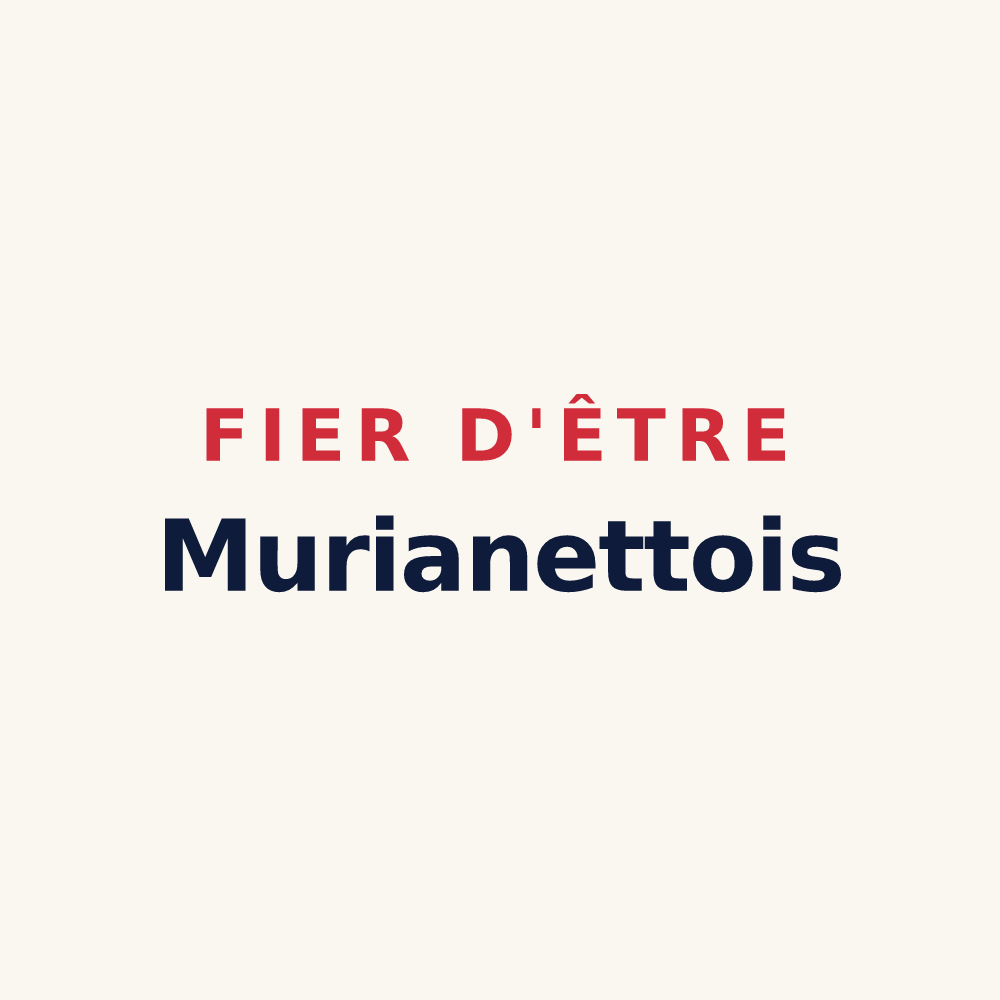 Tasse « Fier d'être Murianettois » — design pour Murianette