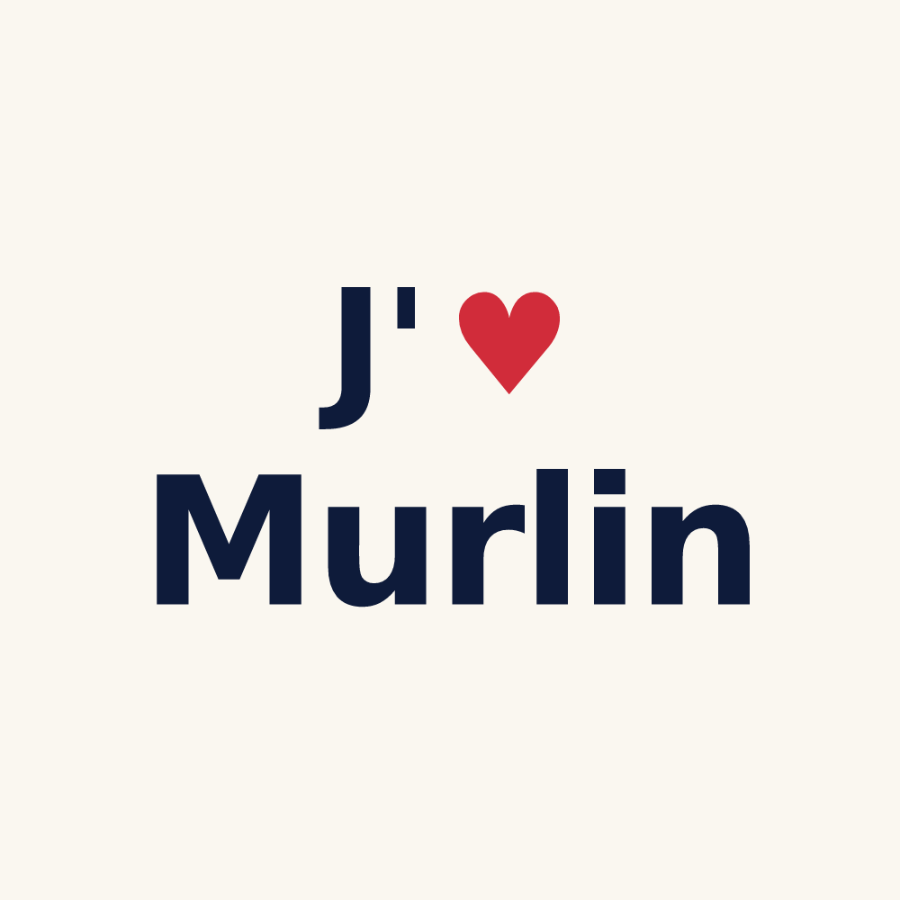 Tasse personnalisée Murlin — design J'aime Murlin