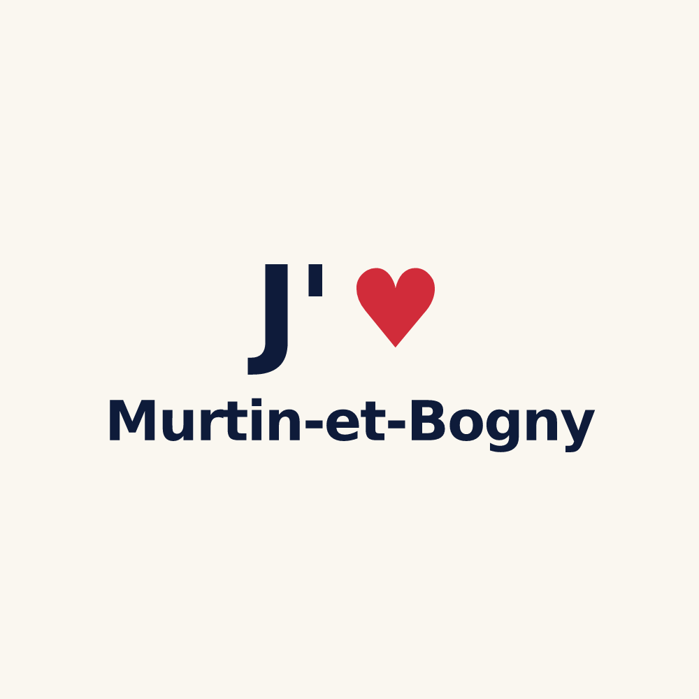 Tasse personnalisée Murtin-et-Bogny — design J'aime Murtin-et-Bogny